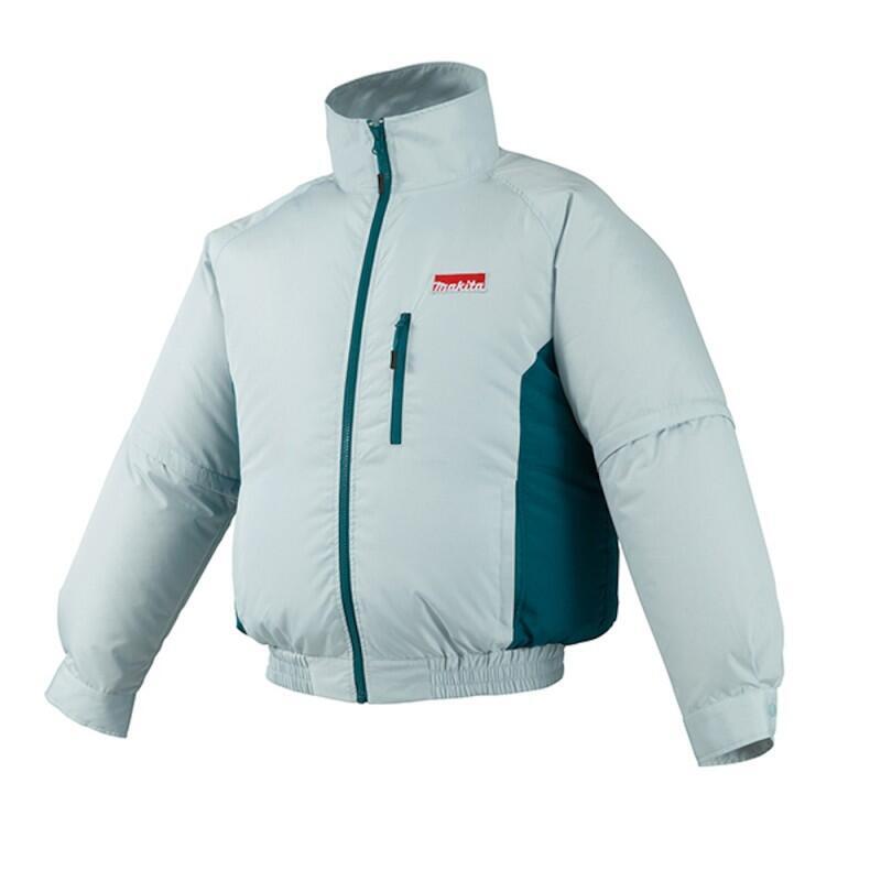 Chaqueta Inalámbrica Ventilada Makita Dfj201zl, Blanca, Talla L