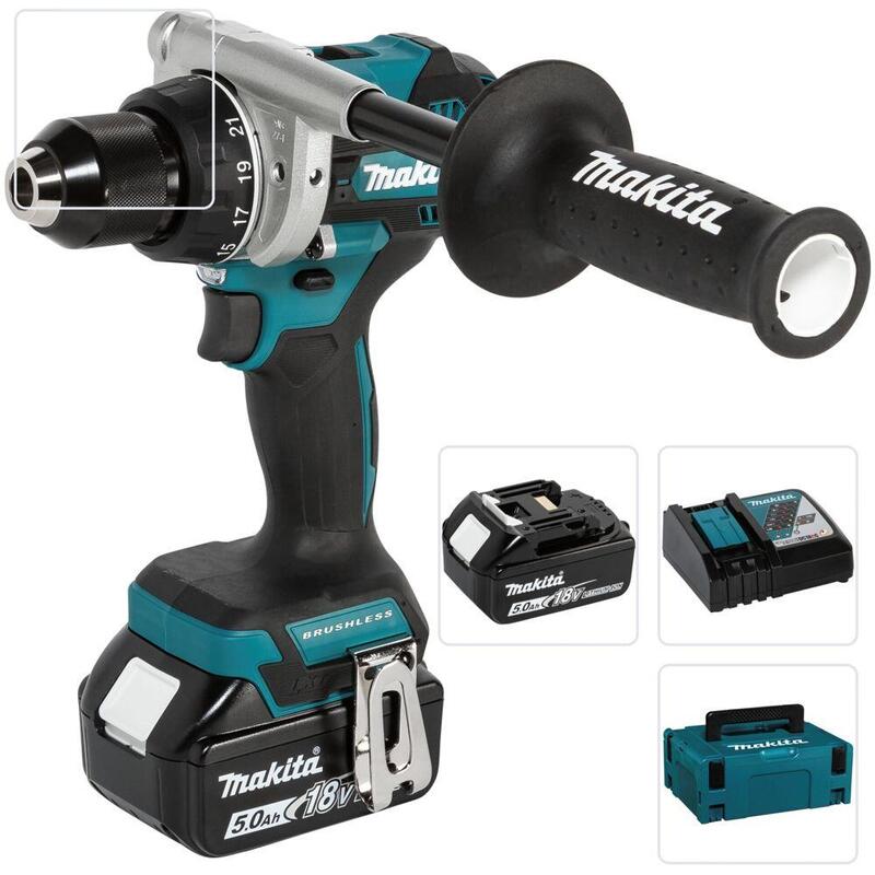 Makita Ddf492rtj Akku-Bohrschrauber 18v