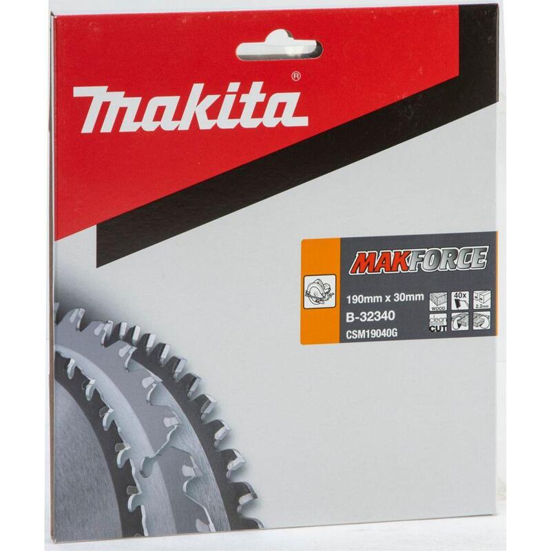 Makita Makforce Saegeblatt 190x30x40z