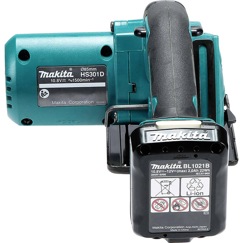 Makita Sierra Circular De Mano Inalámbrica Hs301dz, 10,8 Voltios Hs301dz