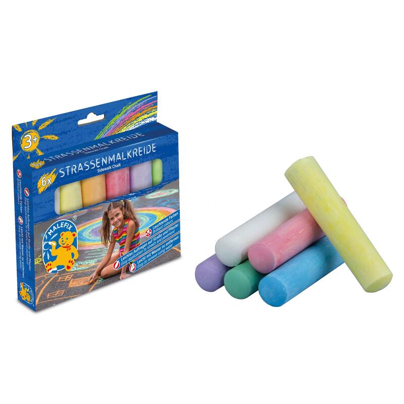 Malefix Strassenkreide 6er Packung