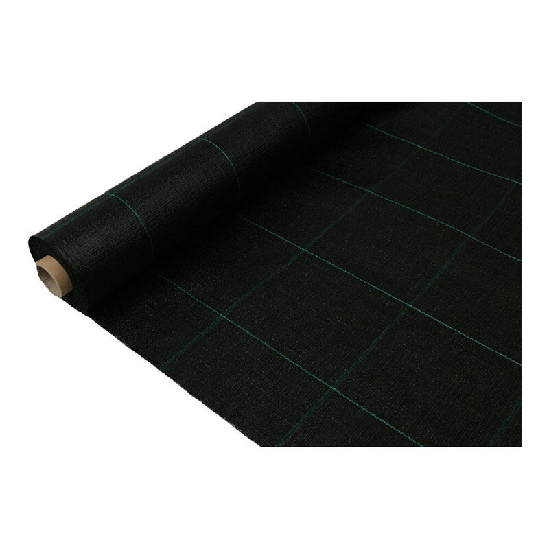 Malla Antihierba 100 Gr 2 X 100 M Color Negra Fun & Go
