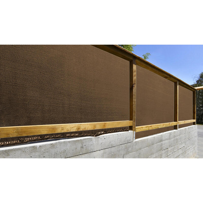 Malla De Ocultacion Premium Marrón 1x5m Fun&Go