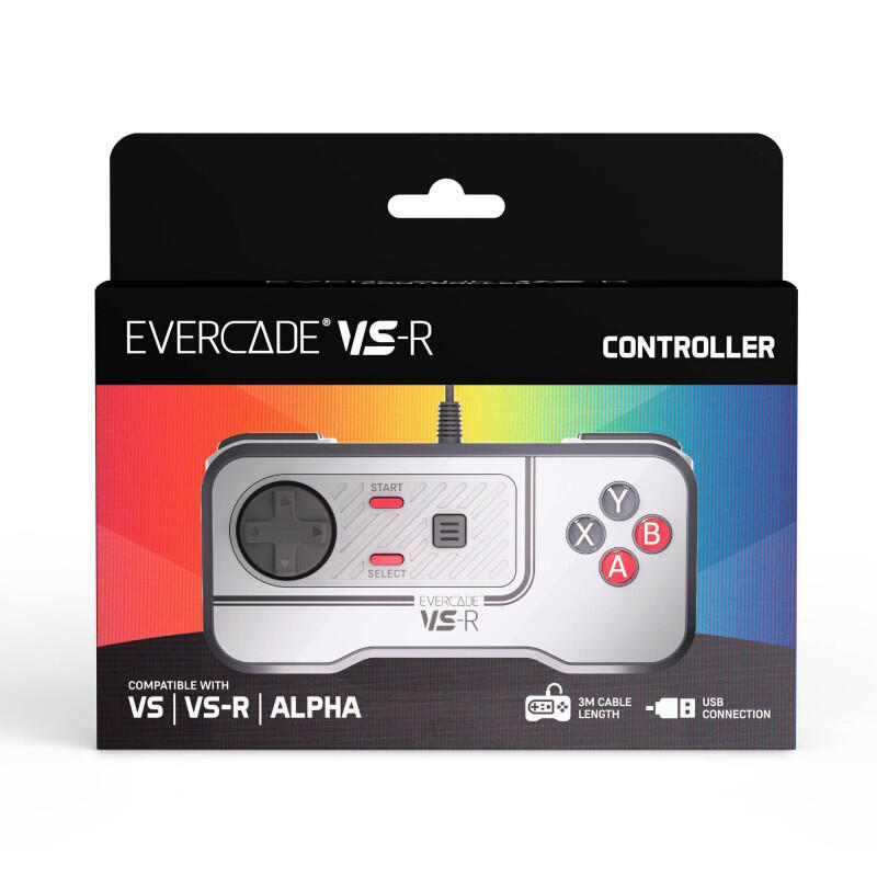 Mando Evercade Vs-R( Compt.Pc) - Ret Evercade