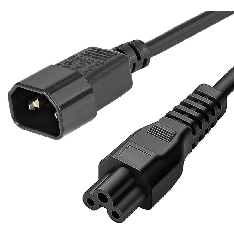 Manhattan 339360 Extension Cable De Alimentacion C14 To C5 F M 1.8m Black