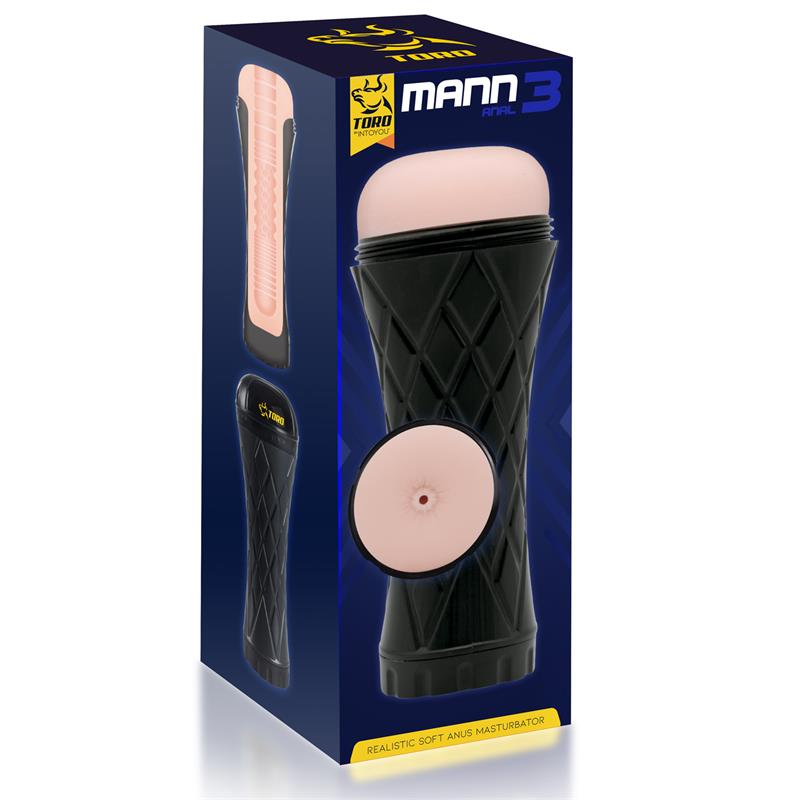 Masturbador Mann3 Masculino Realista Forma De Ano