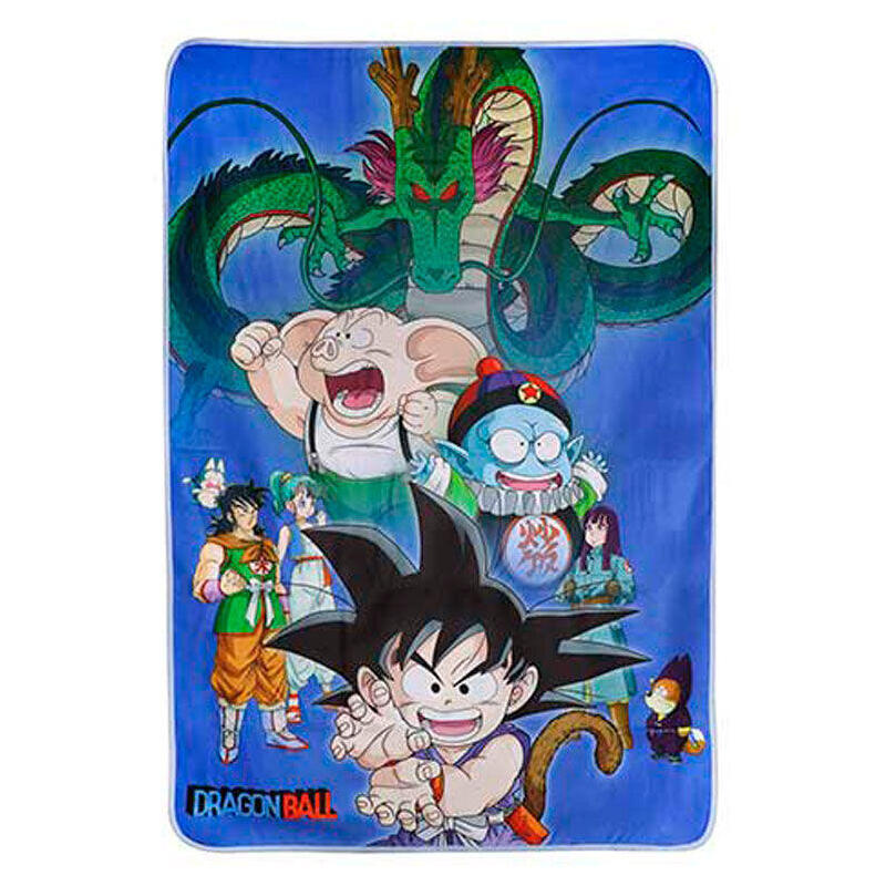 Manta 100x150cm Shenron And Heroes Dragon Ball