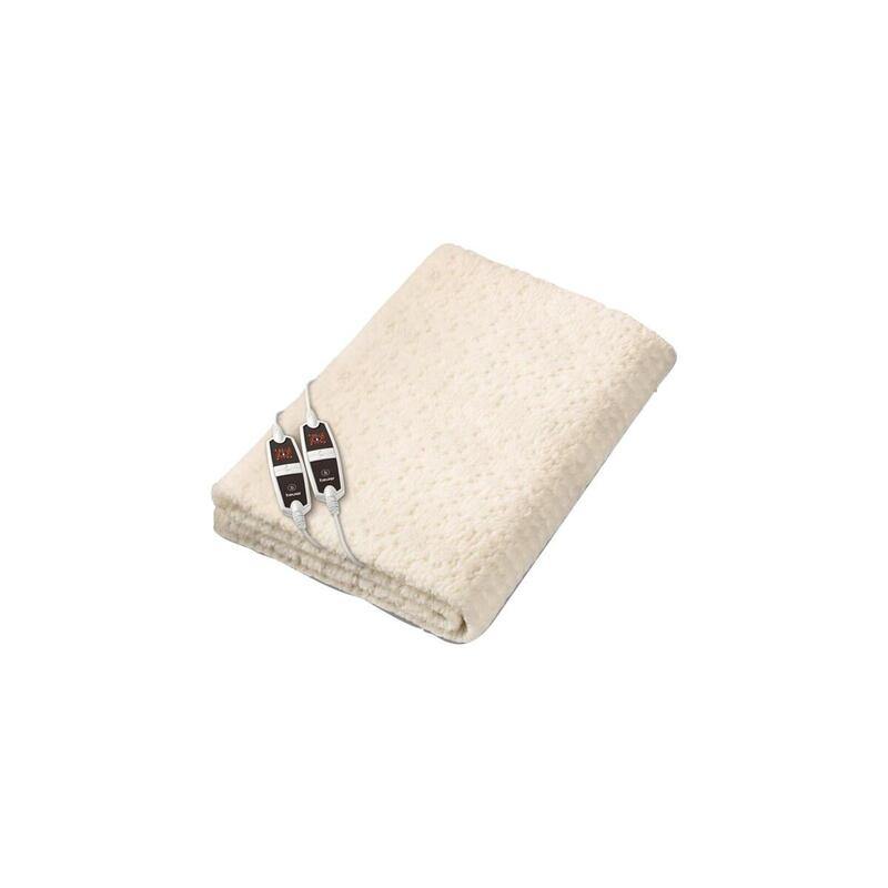 Manta Beurer Calefactora Doble Ub 56 Teddy Double Beige, 160 X 150 Cm 31902