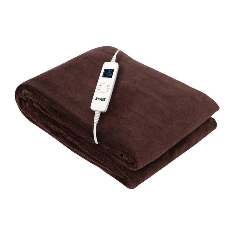 Manta Eléctrica Noveen Eb655 Marrón Super Suave 180x130cm