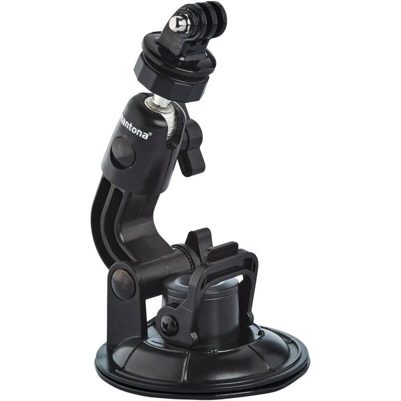 Mantona Suction Cup Holder Xl 1/4 Inch + Gopro Mount