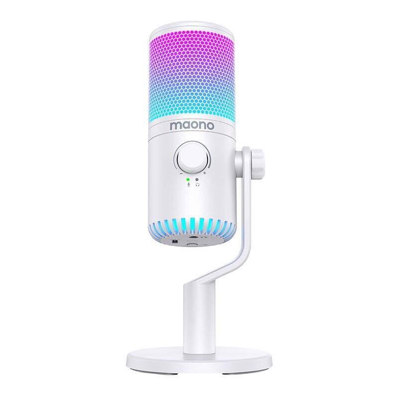 Maono Dm30rgb Rgb Blanco Micrófono Usb Para Grabación Y Transmisión En Pc