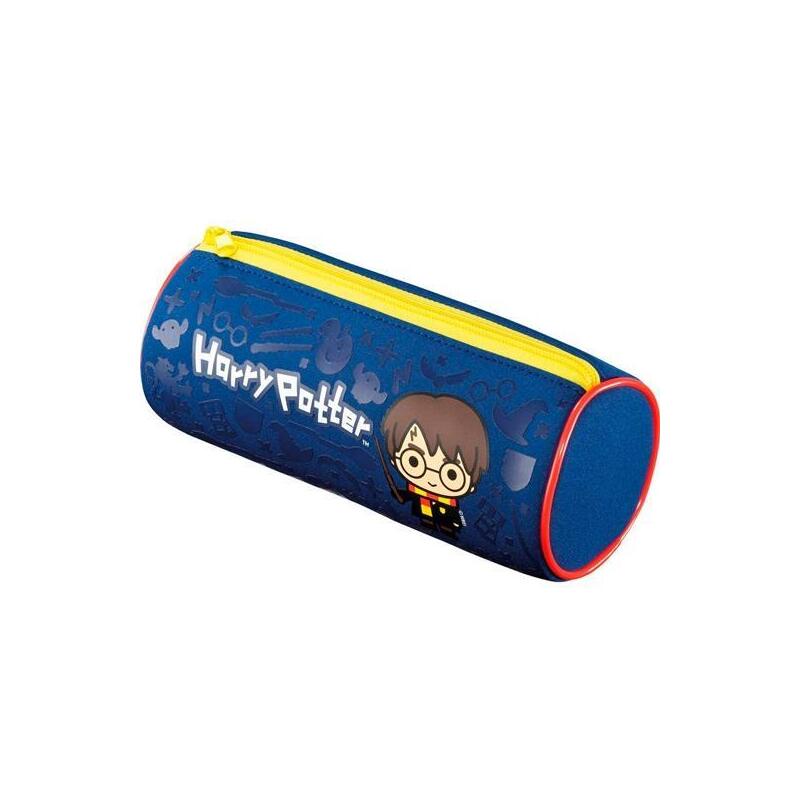 Maped Estuche Portatodo Harry Potter Kids Tubo C/Cremallera Neopreno Azul
