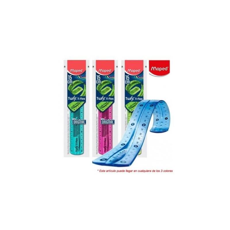 Maped Twist'N Flex De Plástico 15 Cm