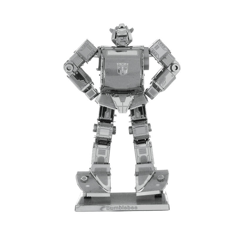 Maqueta 3d Metal Fascinations Bumblebee Transformers Montaje Sin Pegamento Ni Soldadura Maquetas 3d