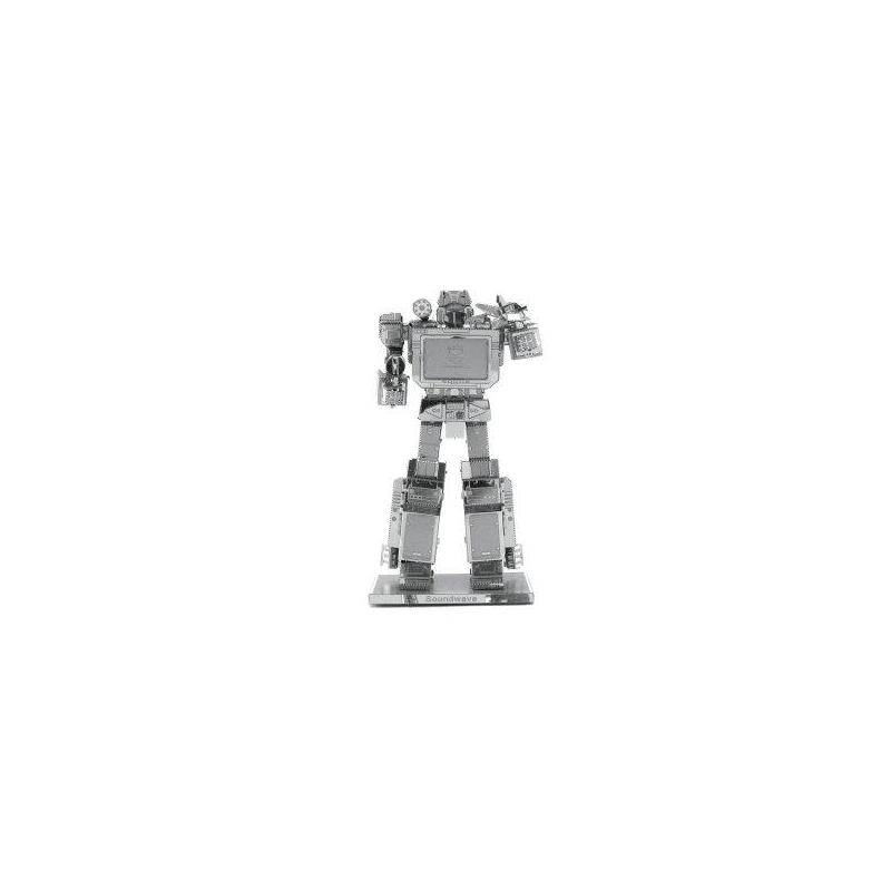 Maqueta 3d Metal Fascinations Soundwave Transformers Montaje Sin Pegamento Ni Soldadura Maquetas 3d