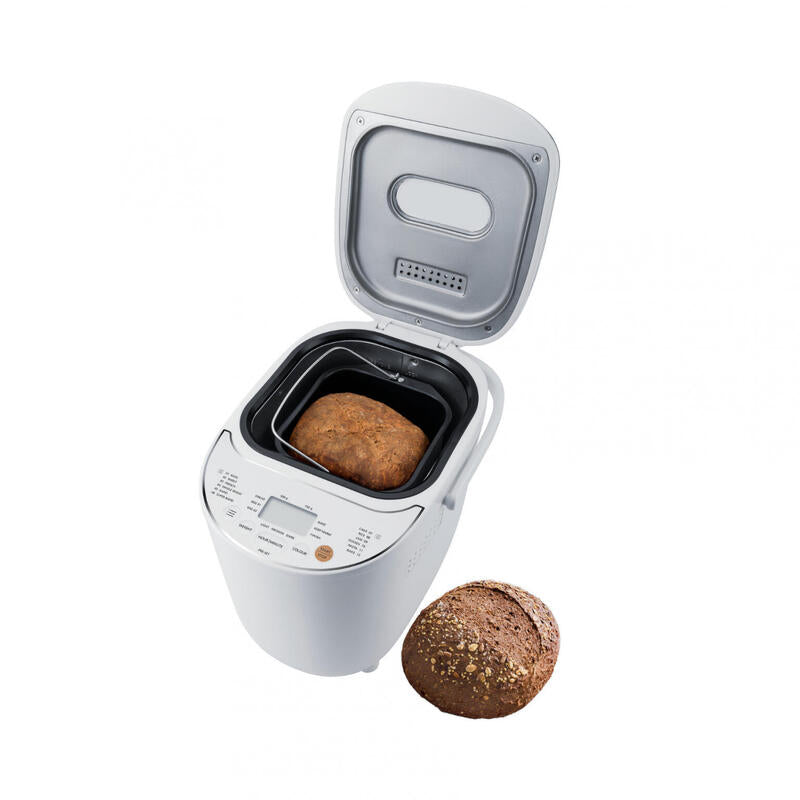 Máquina Para Hacer Pan Steba Bm 3 (Blanco/Plateado, 600 Vatios, Para Panes De Hasta 750 G)