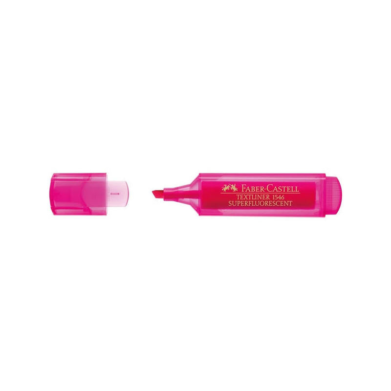 Marcador Fluorescente Faber Castell Textliner 46 154628/ Rosa