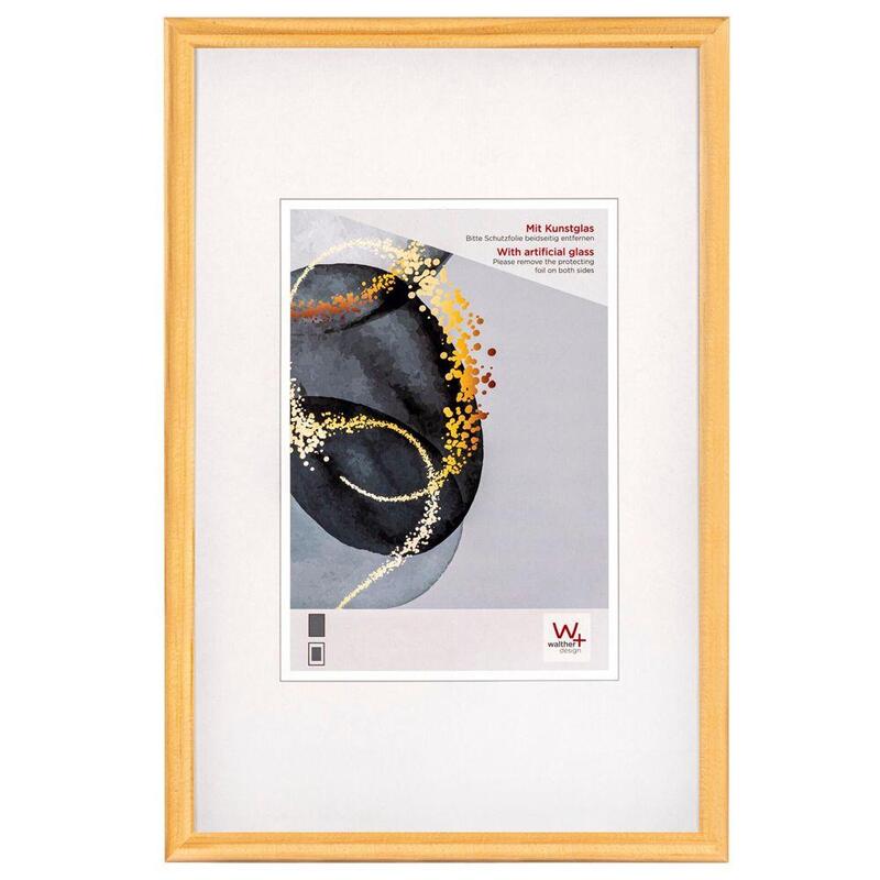 Marco Walther Select Vidrio Artístico De Madera Natural 13x18 Hsx318h