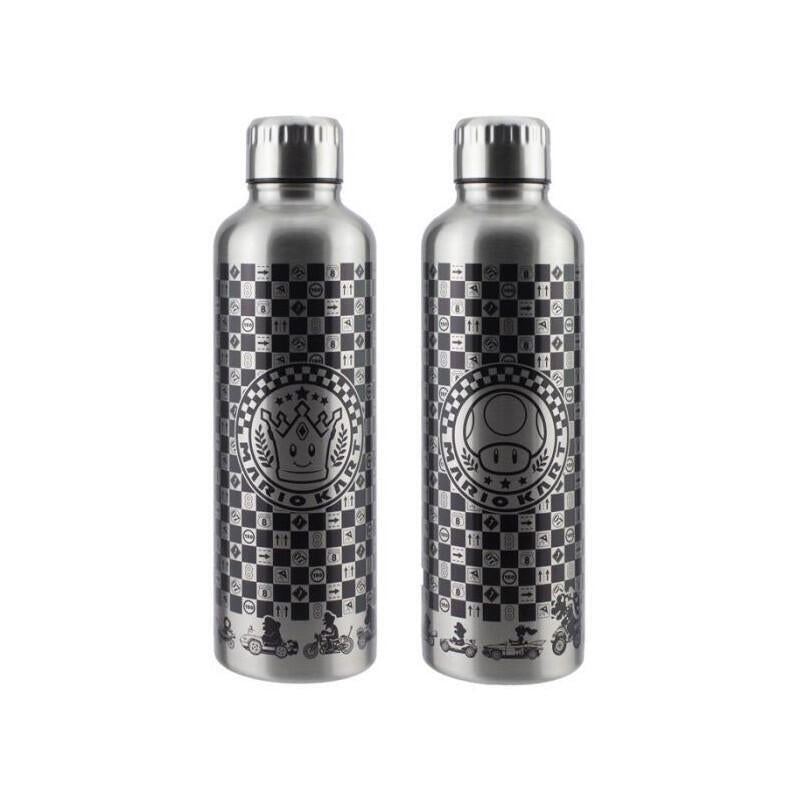 Mario Kart Botella Metal