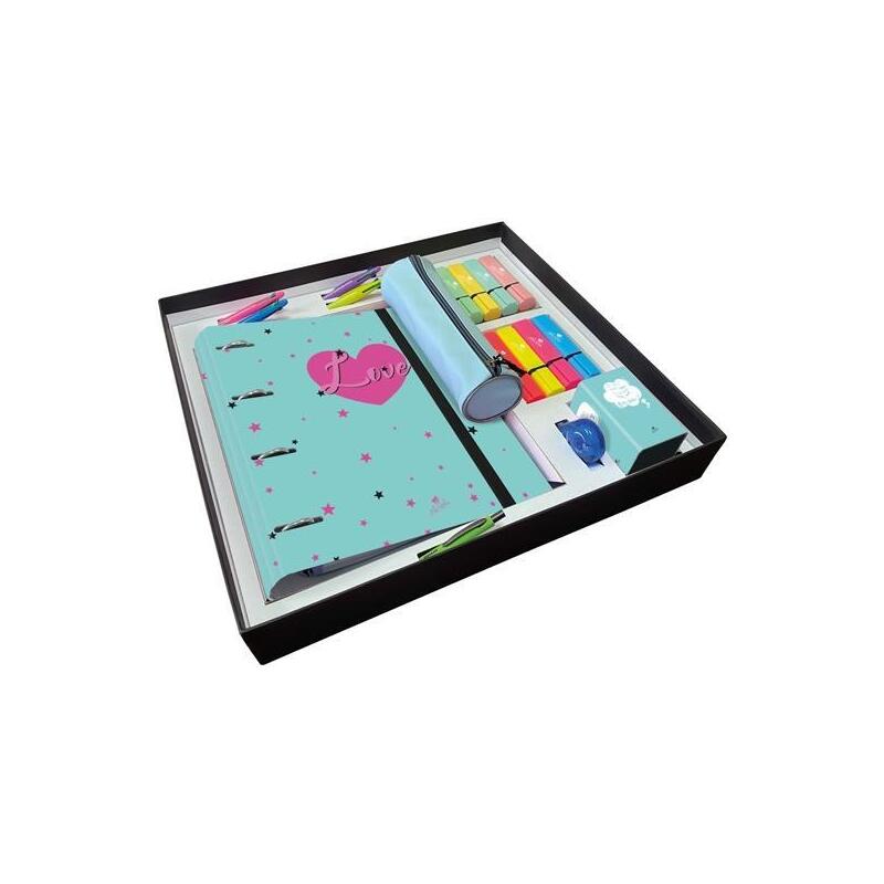 Mariola Set De Regalo Premium Carpeblock 4 Anillas 40mm Corazones Modelos Surtidos