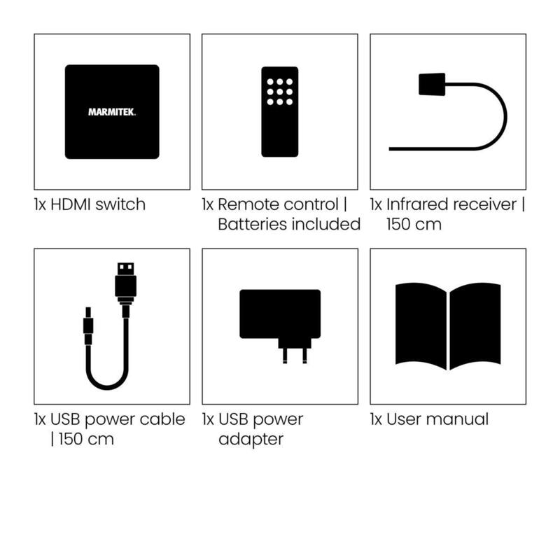 Marmitek Connect 310 Uhd 2.0 Hdmi