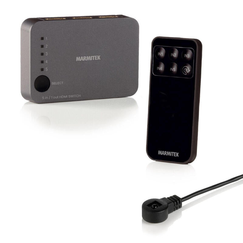 Marmitek Connect 350 Uhd 2.0 Hdmi Autoswitch 5 Ein/1 Aus 4k60