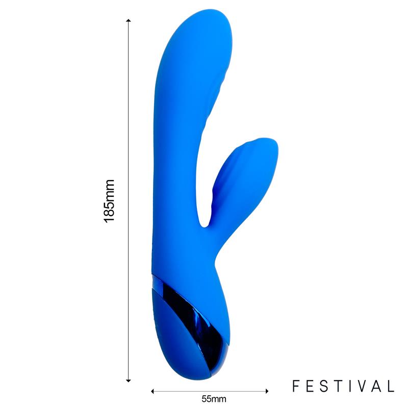 Vibrador Marna Usb Azul