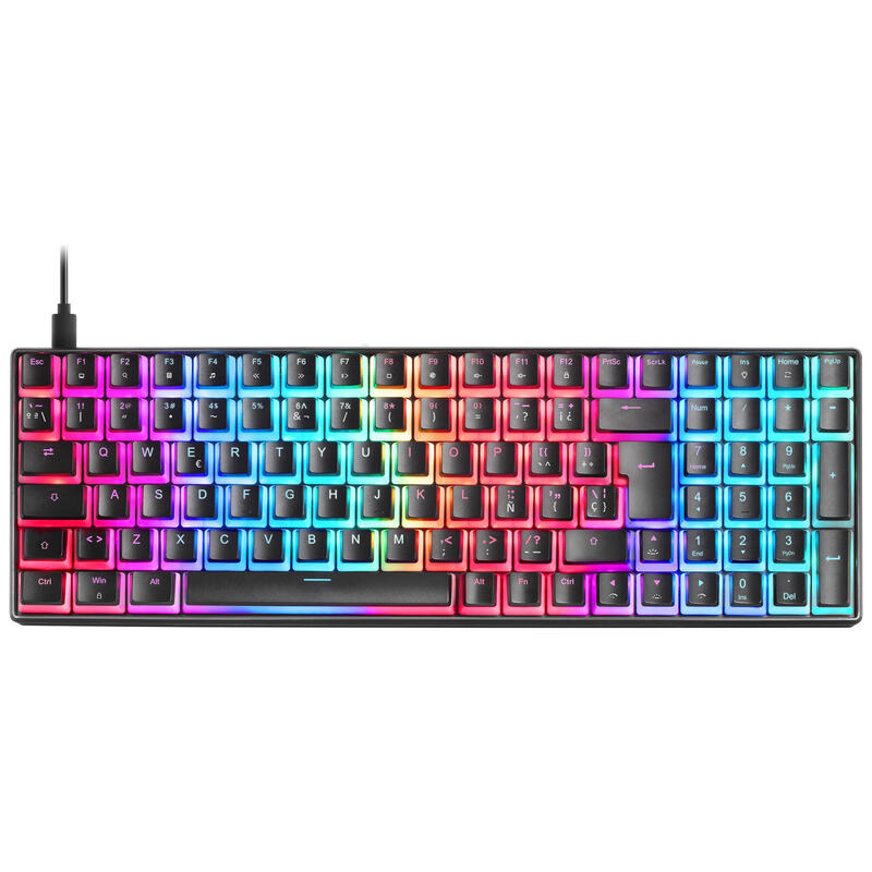 Mars Gaming Mkultra Teclado Mecánico Negro Switch Azul