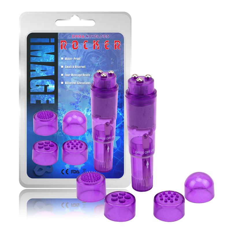 Masajeador Hi-Basic 10.8 Cm Purpura