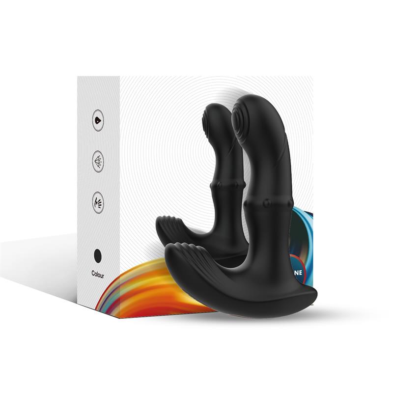 Masajeador Prostático Vibración, Thrusting Y Estimulador De Clítoris