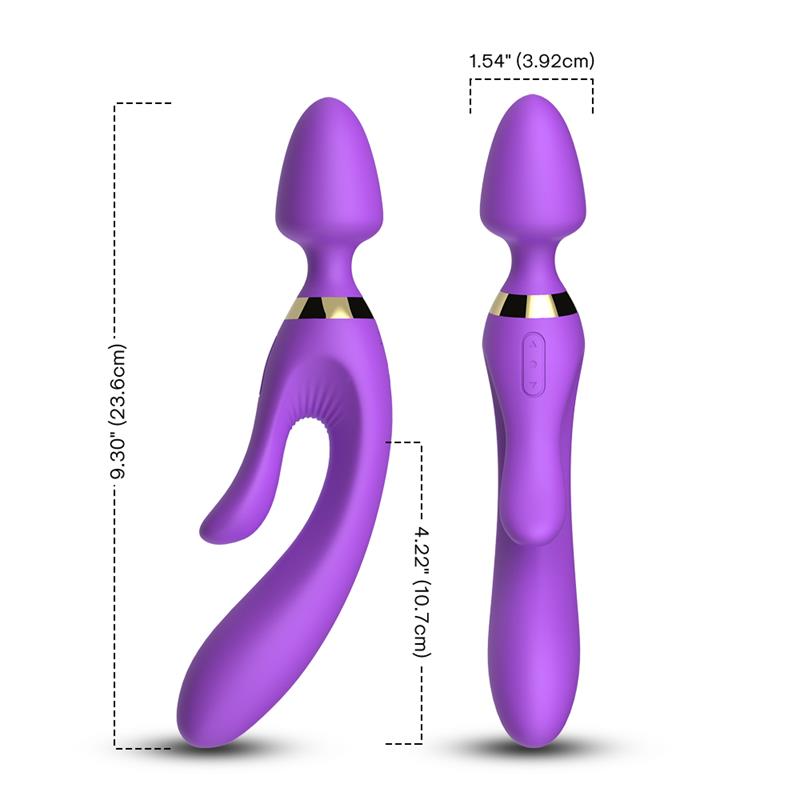 Masajeador Y Vibrador Púrpura