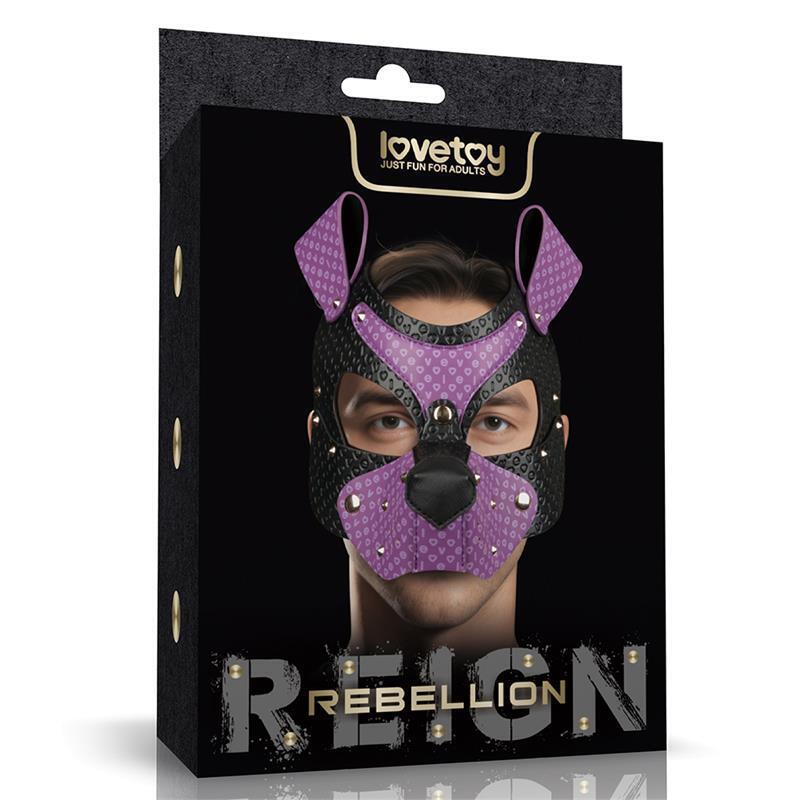 Máscara Perrito Rebellion Reign Wicked