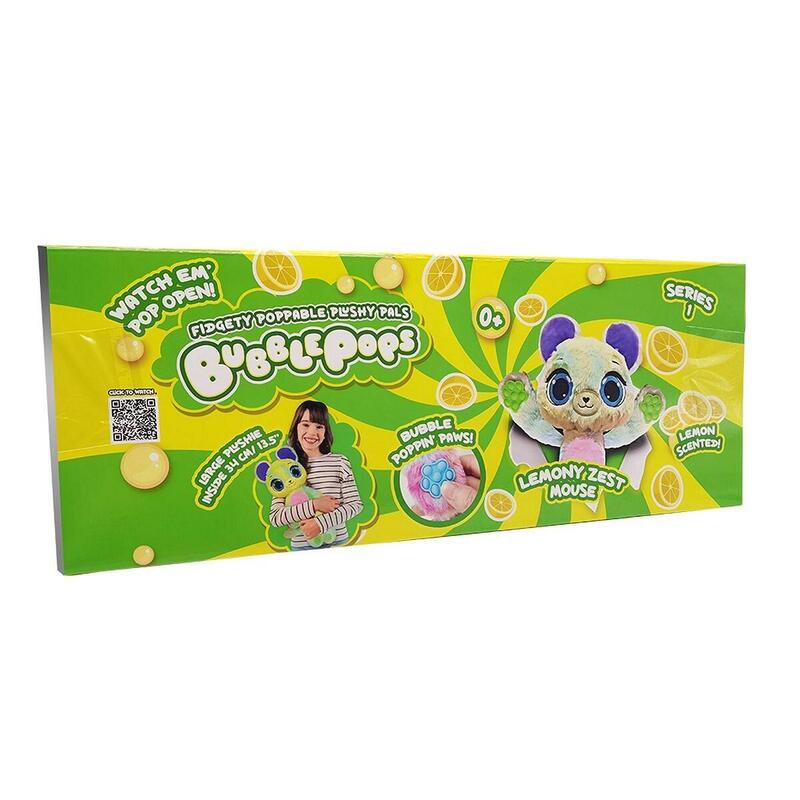 Maskotka Bubble Pops Pachnace Maskotki - Myszka Z Cytrynowa Skórka