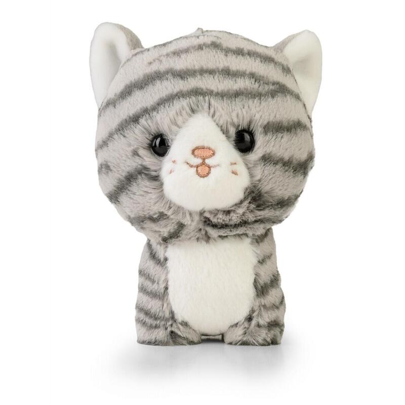 Maskotka Teddy Pets Szary Pregowany Kot