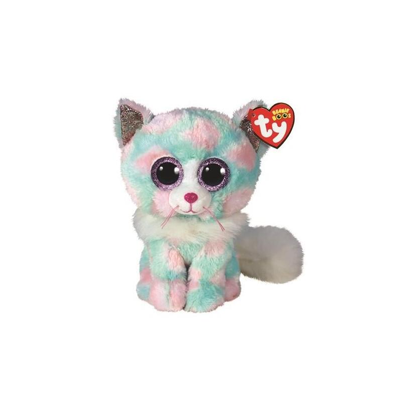 Maskotka Ty Kot Pastelowy Opal 15 Cm