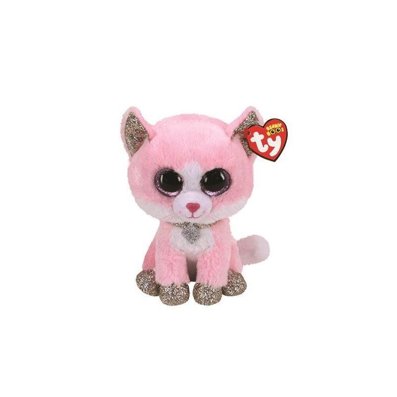 Maskotka Ty Kot Rózowy Fiona 24 Cm