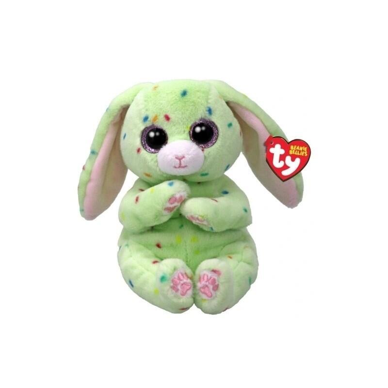 Maskotka Ty Zielony Króliczek Fern 15 Cm