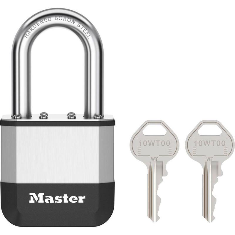 Master Lock Elite 52mm Vorhänge- Schloss 38mm Bügel 5-Stift-Zyl.