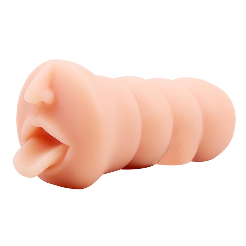Masturbador Abby Sensual T-Skin 15 Cm Natural