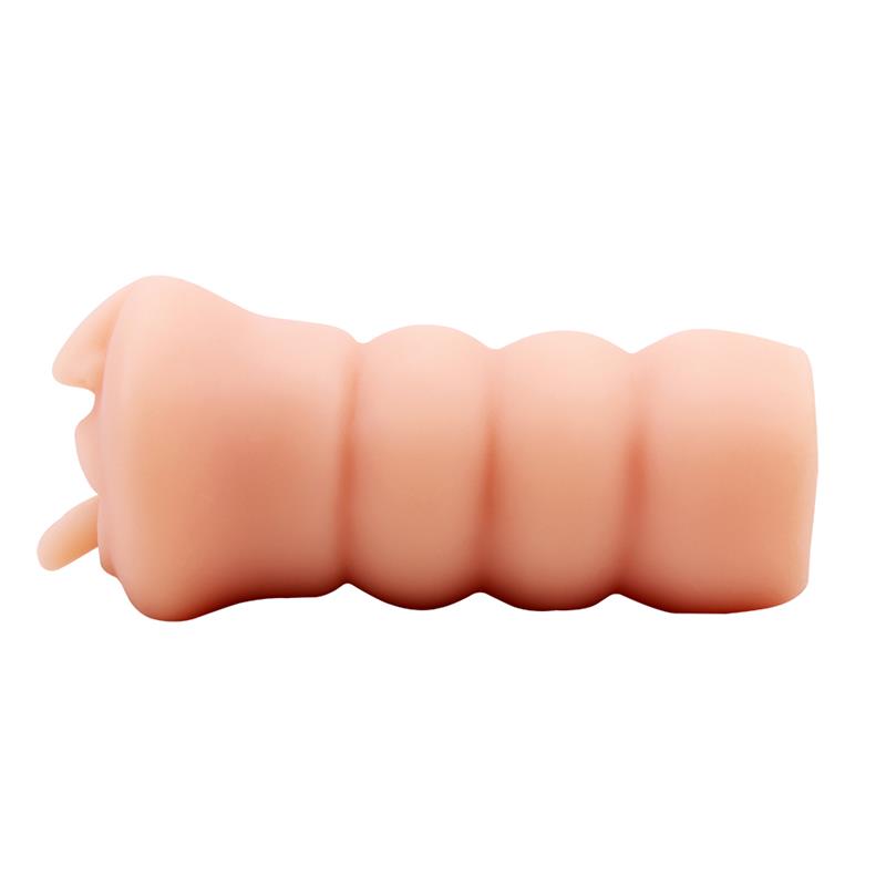 Masturbador Abby Sensual T-Skin 15 Cm Natural