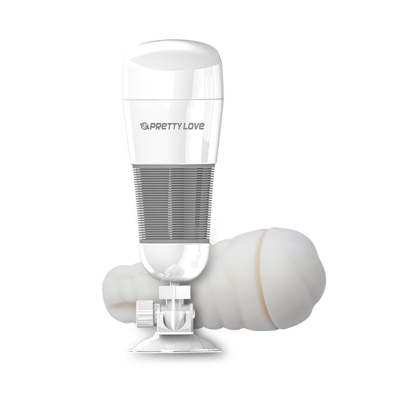 Masturbador Con Vibración Hedy Blanco Vagina