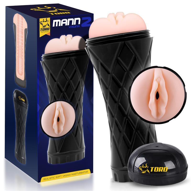Masturbador Masculino Mann2 Realista Forma Vagina