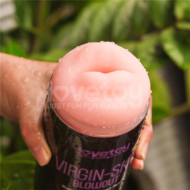Masturbador Masculino Virgin-Skin Vagina Y Boca