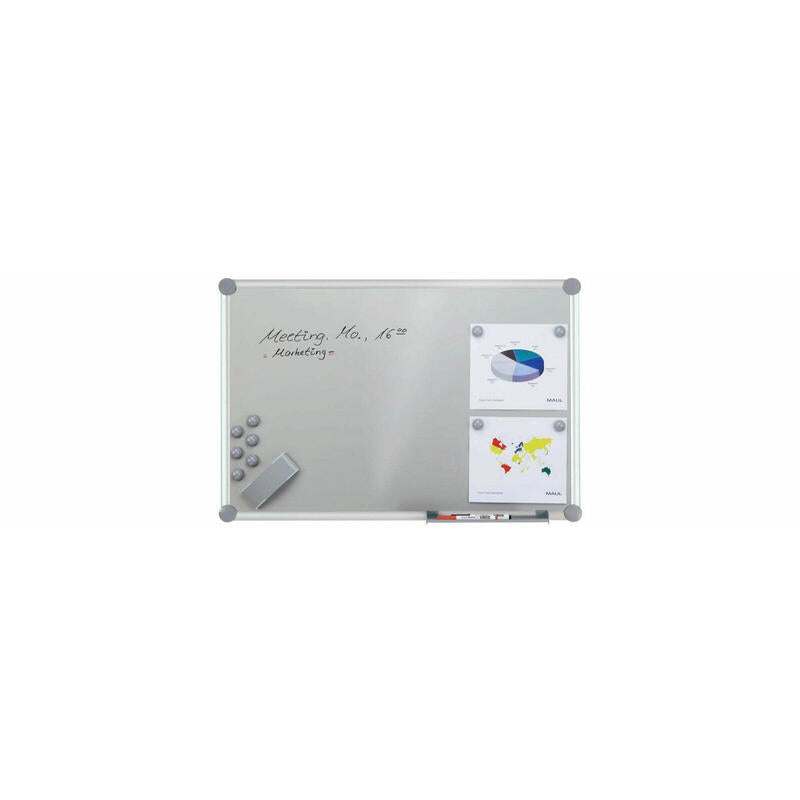 Maul Whiteboard Maulpro 60x90cm Completo Set Plateado