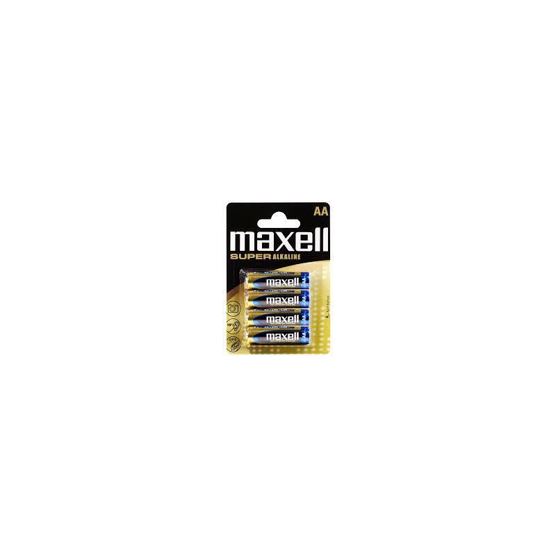 Maxell Alkaline Super Lr-6 Aa 4db