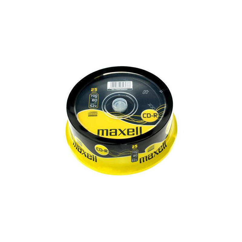 Maxell Cd-R 80 52x Audio, Cake 25