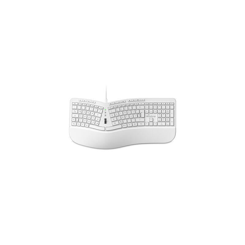 Mediarange Cablegeb. Ergonomisch Multimedia Teclado,1.8m