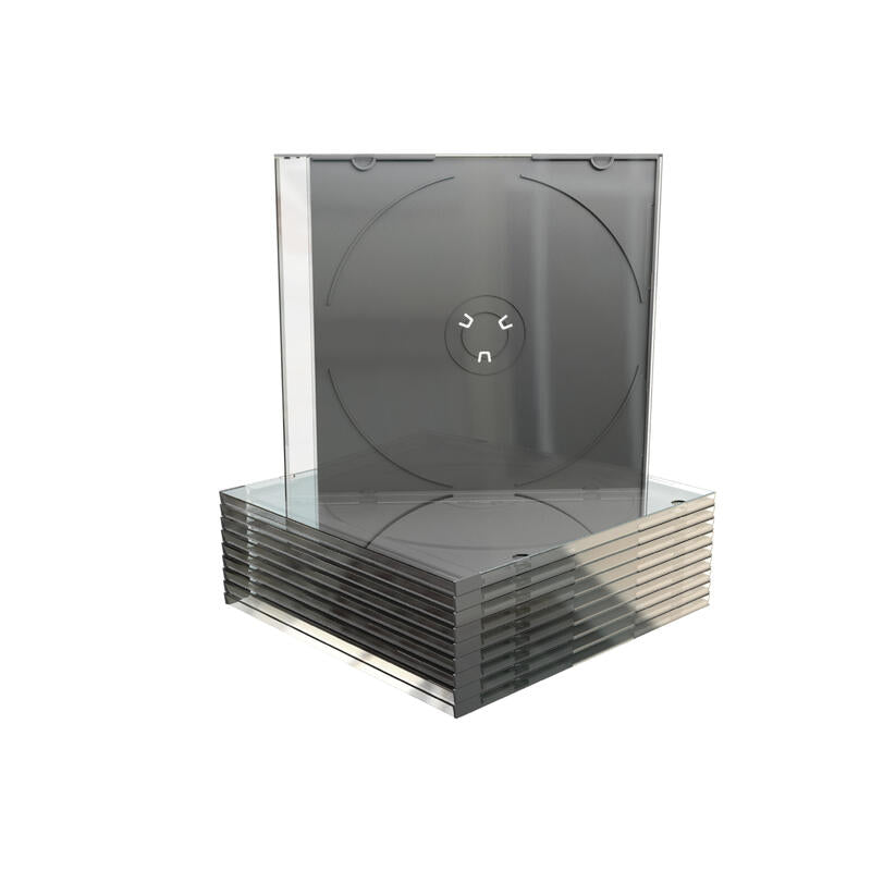 Mediarange Cd Leerbox 50pcs Slimcase Negro Hlk