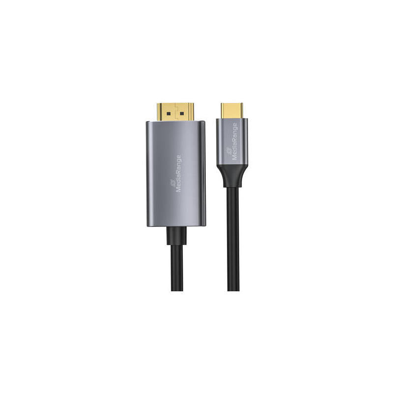Mediarange Usb-C 3.2 Gen. A Hdmi Video-Cable Adaptador 1,8m