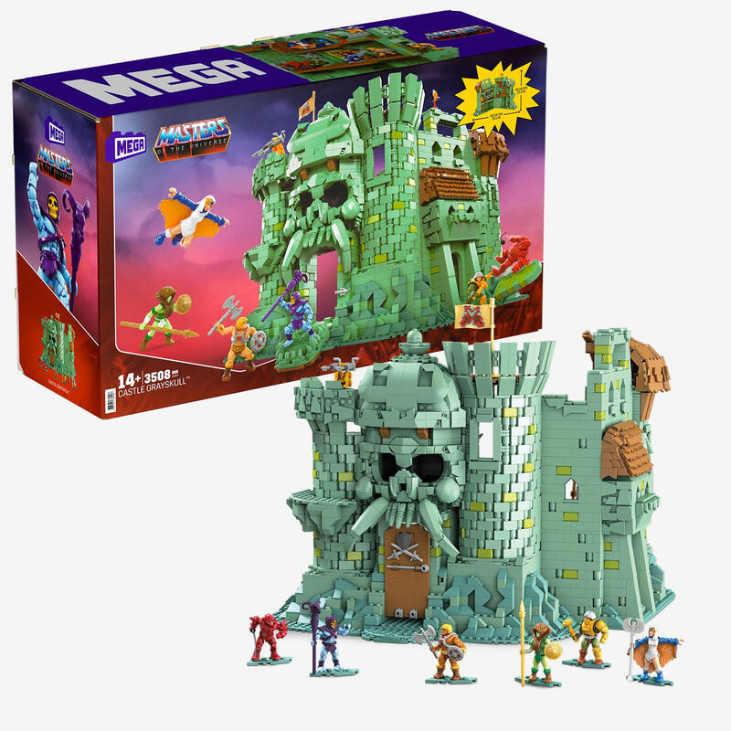Mega Construx Juguete De Construcción Masters Of The Universe Castle Grayskull Ggj67
